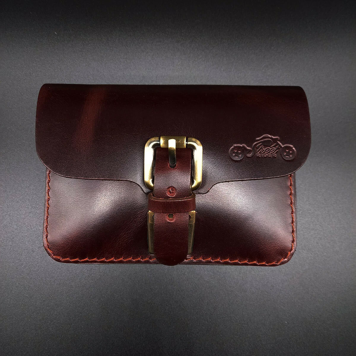 Street RIDER® Leder Gürteltasche L Bikertasche Hüfttasche Bauchtasche bordo Street RIDER® Leder Gürteltasche L Bikertasche Hüfttasche Bauchtasche bordo