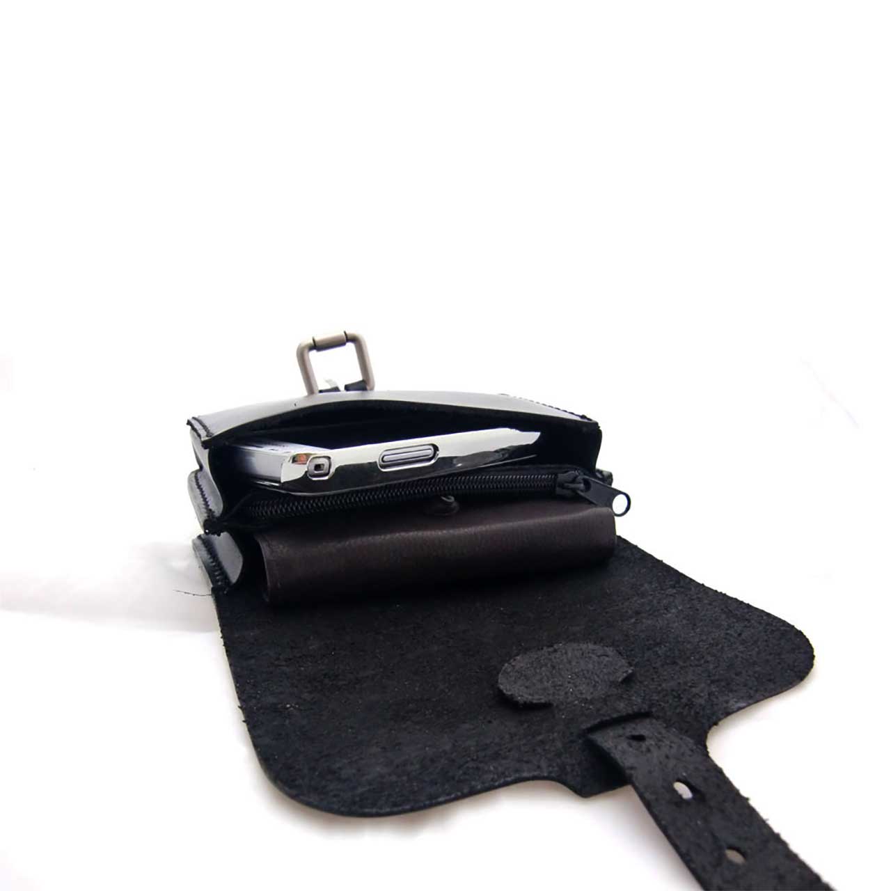 Street RIDER® Leder Gürteltasche M Black RIDER Bikertasche Hüfttasche Bauchtasche schwarz Street RIDER® Leder Gürteltasche M Black RIDER Bikertasche Hüfttasche Bauchtasche schwarz