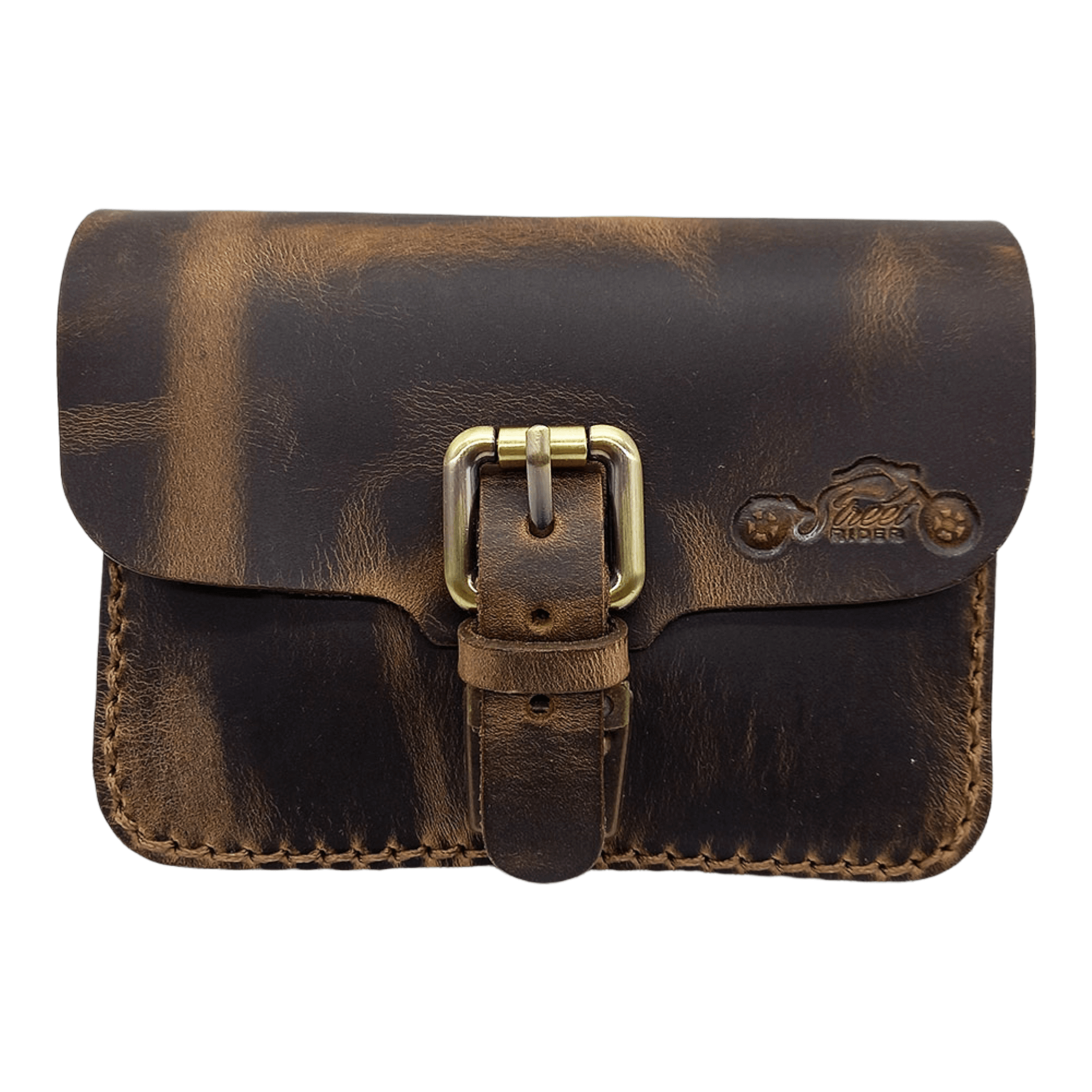 Street RIDER® Leder Gürteltasche L Vintage Bikertasche Hüfttasche Bauchtasche braun Street RIDER® Leder Gürteltasche L Vintage Bikertasche Hüfttasche Bauchtasche braun
