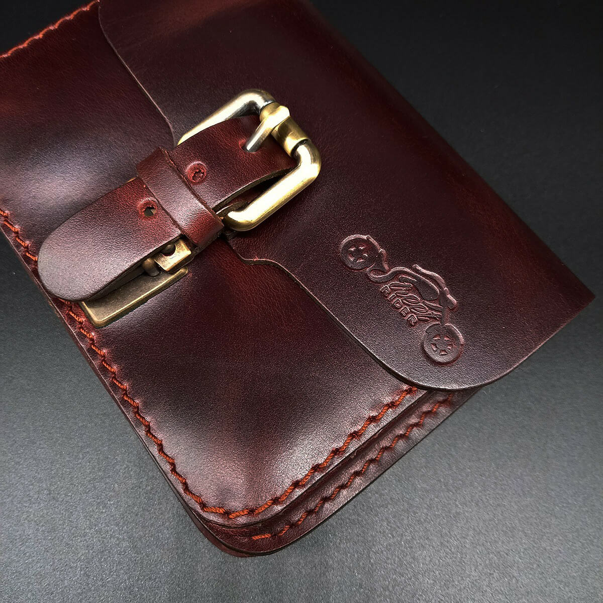 Street RIDER® Leder Gürteltasche L Bikertasche Hüfttasche Bauchtasche bordo Street RIDER® Leder Gürteltasche L Bikertasche Hüfttasche Bauchtasche bordo